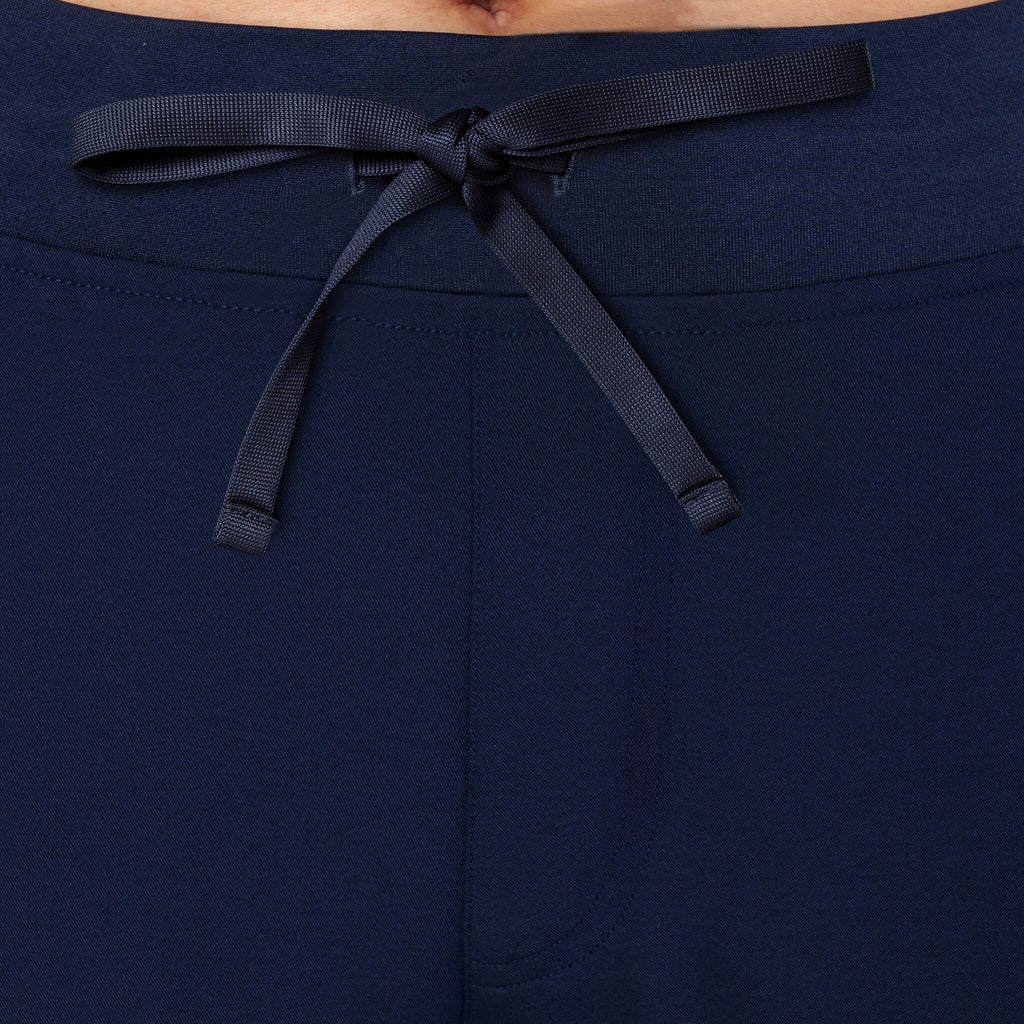 Sleek Eight-Pocket Slim Scrub Pant
