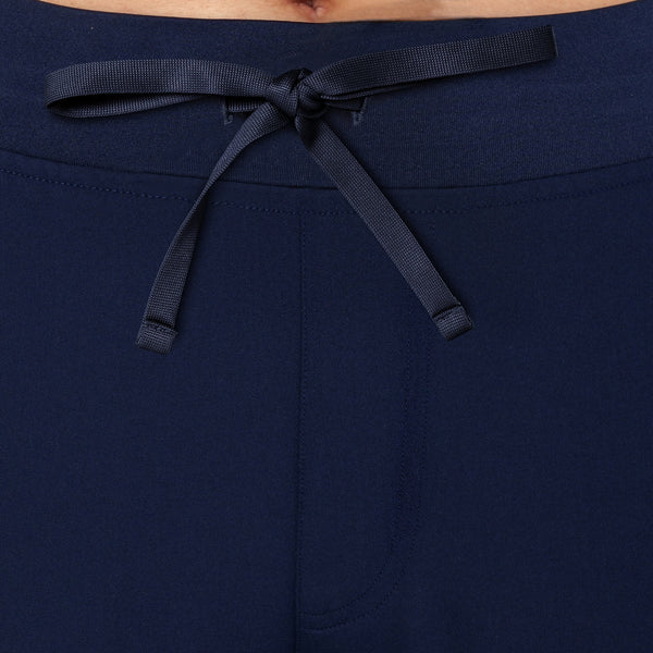 Sleek Eight-Pocket Slim Scrub Pant