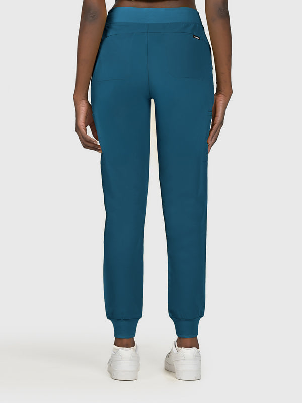 Zing Nine-Pocket Jogger Scrub Pant