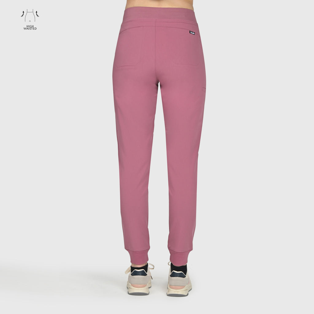 High Waisted Flex Nine-Pocket Jogger Scrub Pant