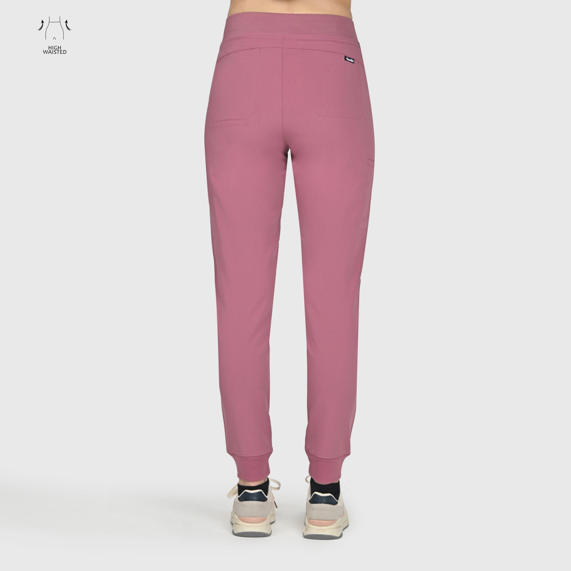 High Waisted Flex Nine-Pocket Jogger Scrub Pant