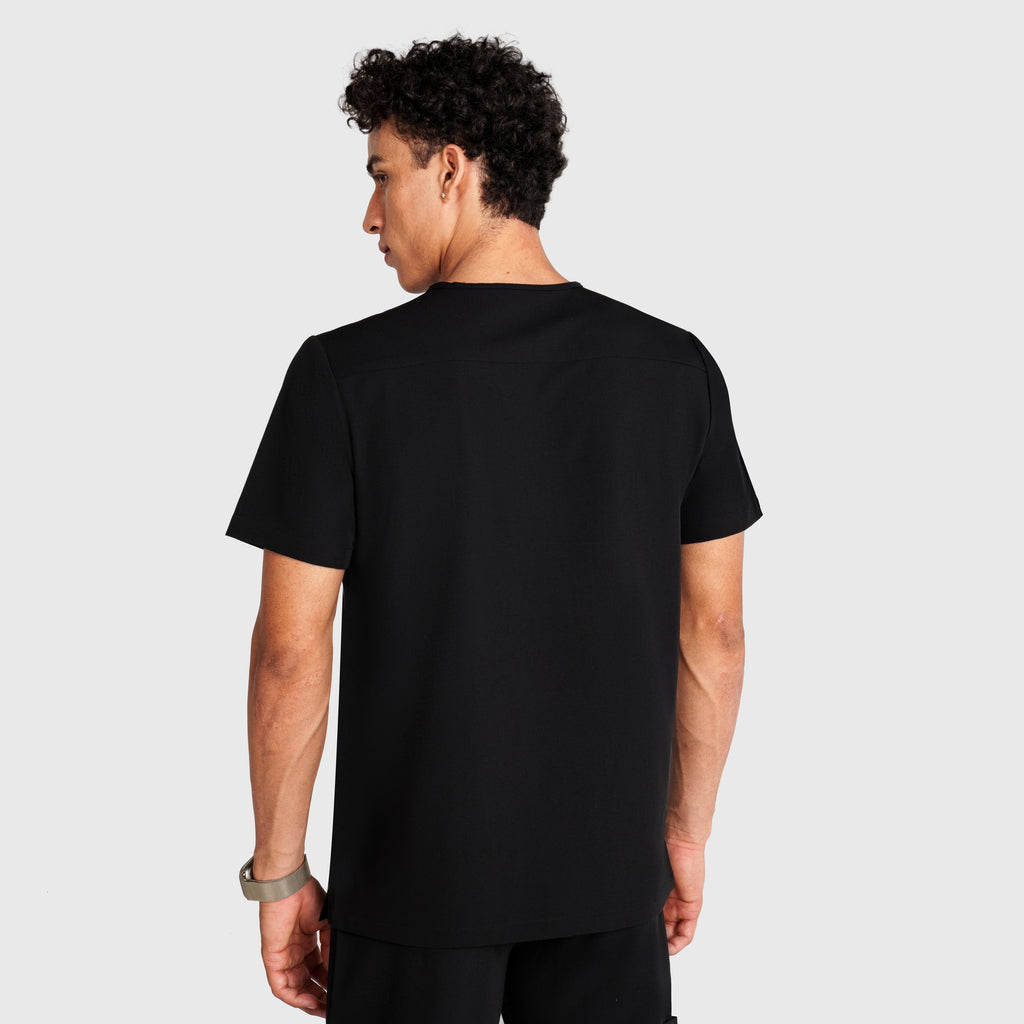 Trio Three-Pocket Scrub Top