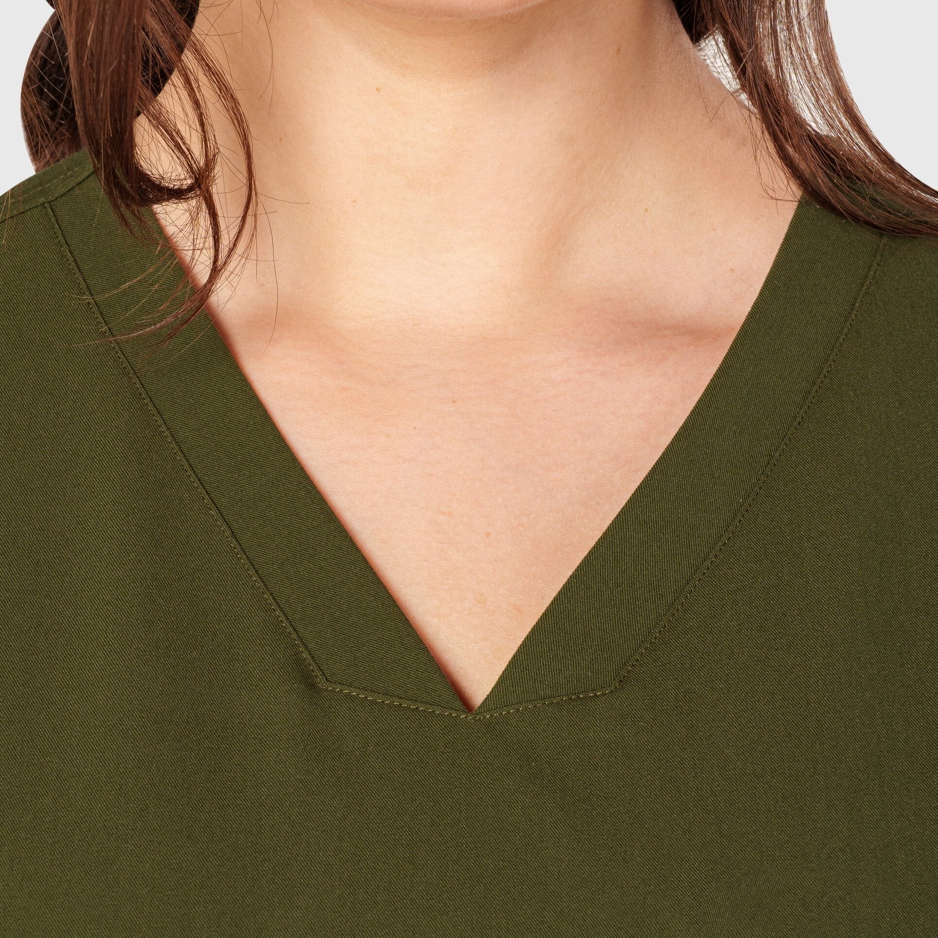 Seam Two-Pocket Scrub Top