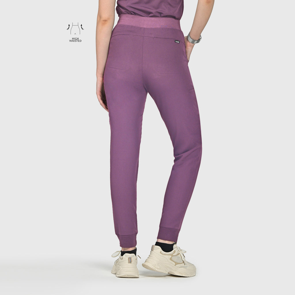 High Waisted Flex Nine-Pocket Jogger Scrub Pant