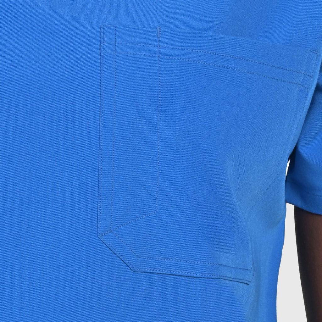 Seam Two-Pocket Scrub Top