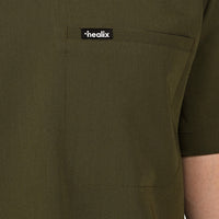 Trio Three-Pocket Scrub Top