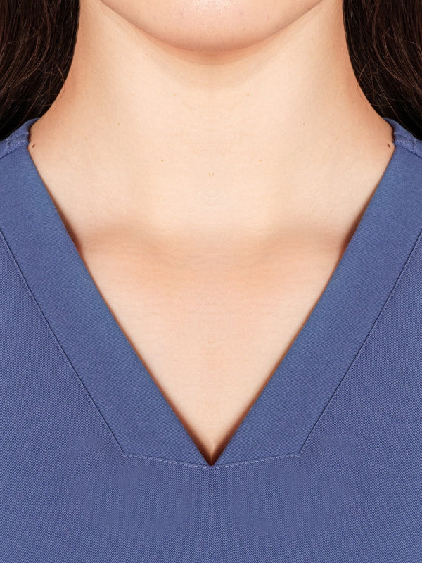 Seam Two-Pocket Scrub Top