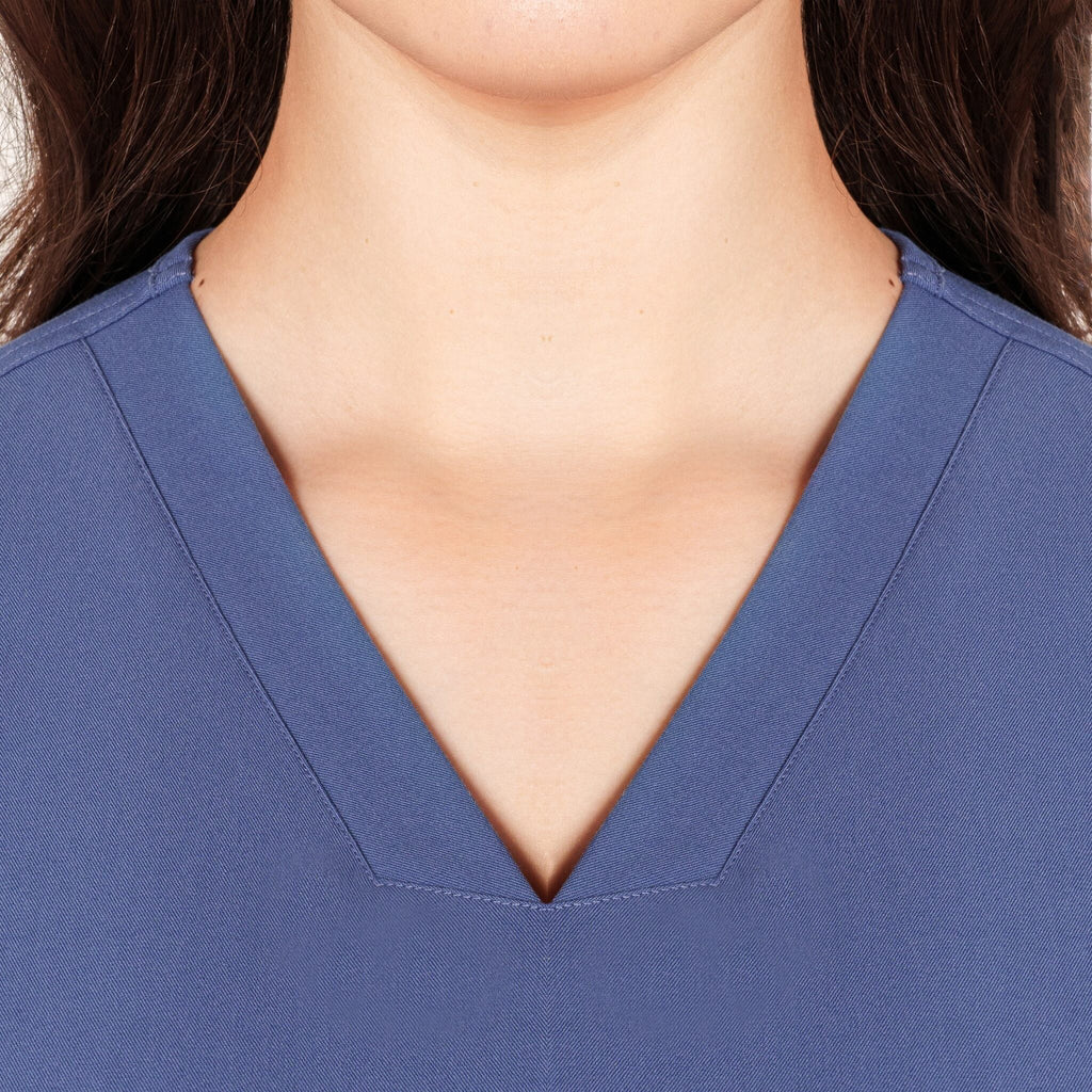 Seam Two-Pocket Scrub Top