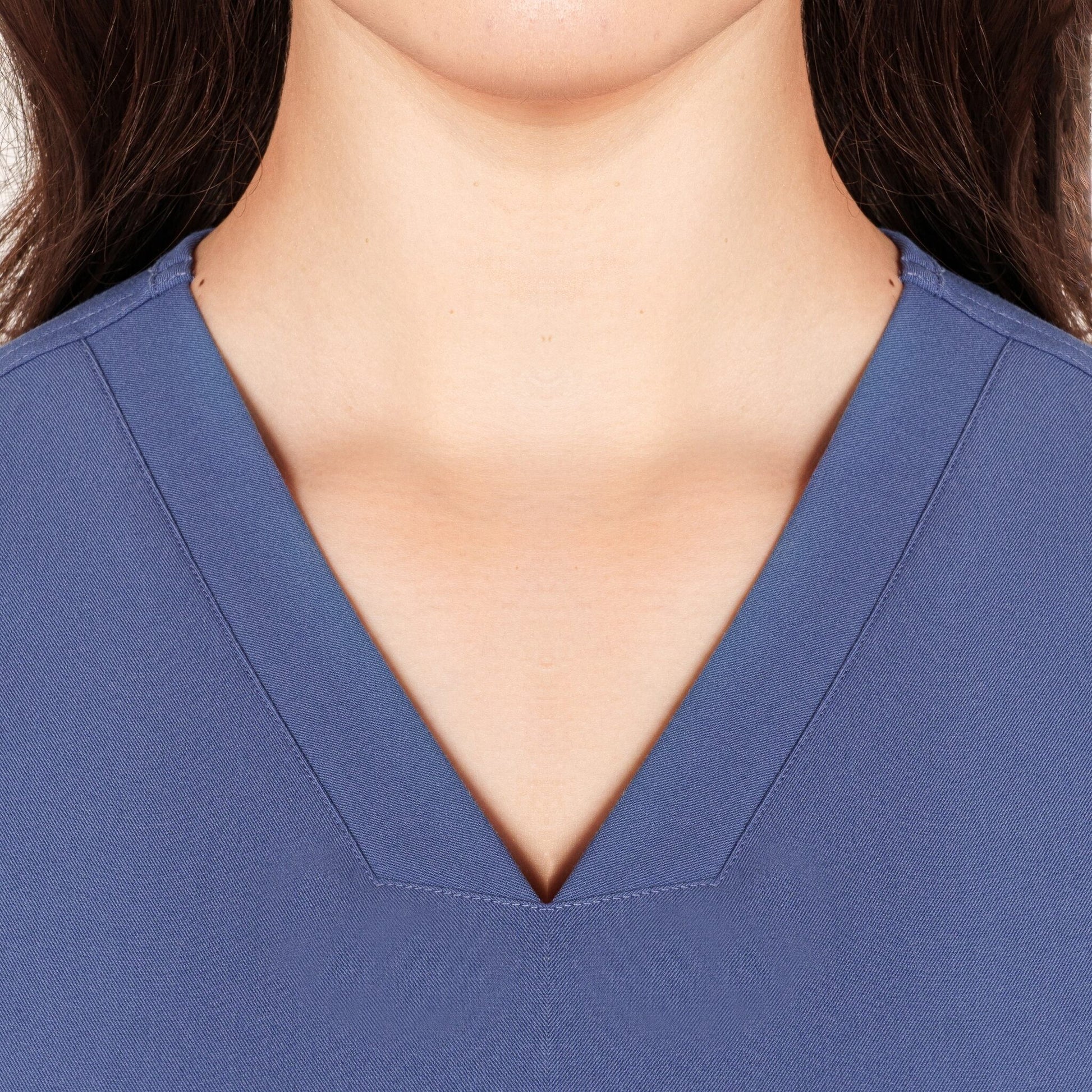Seam Two-Pocket Scrub Top