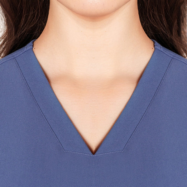Seam Two-Pocket Scrub Top