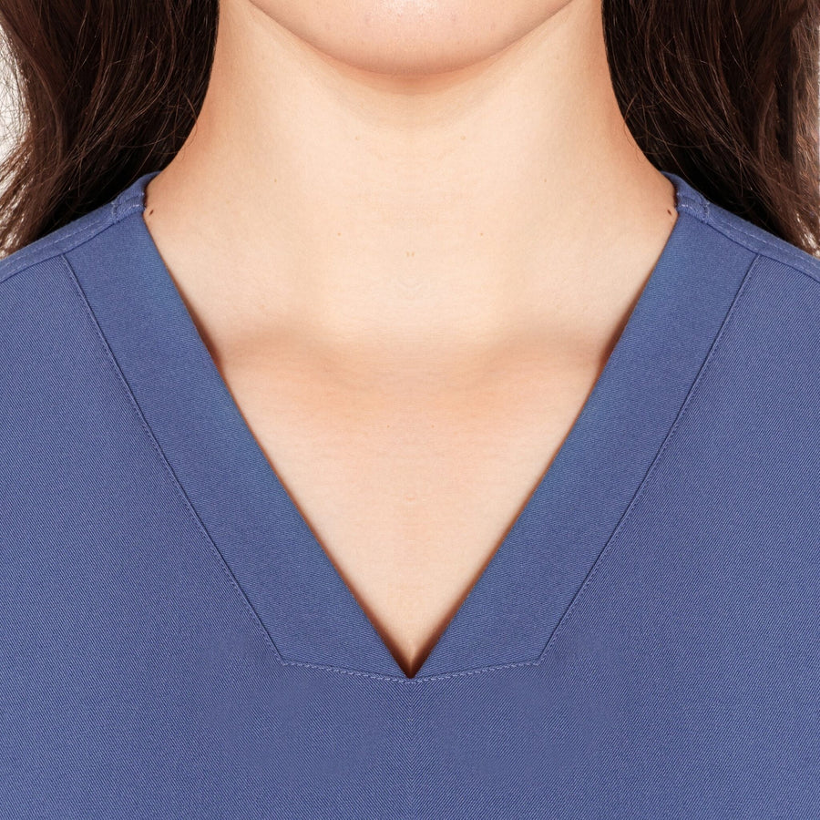 Seam Two-Pocket Scrub Top