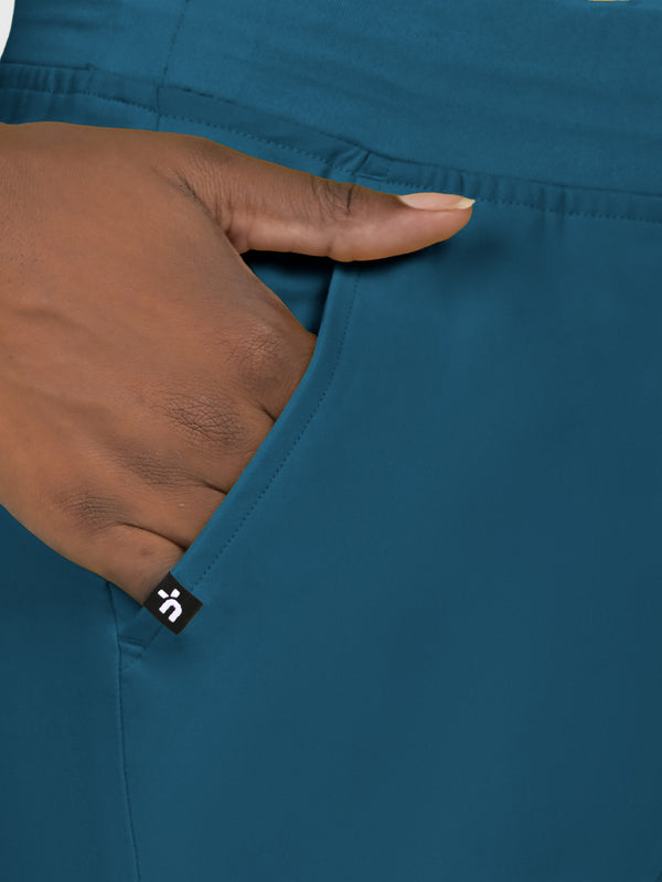 Zing Nine-Pocket Jogger Scrub Pant