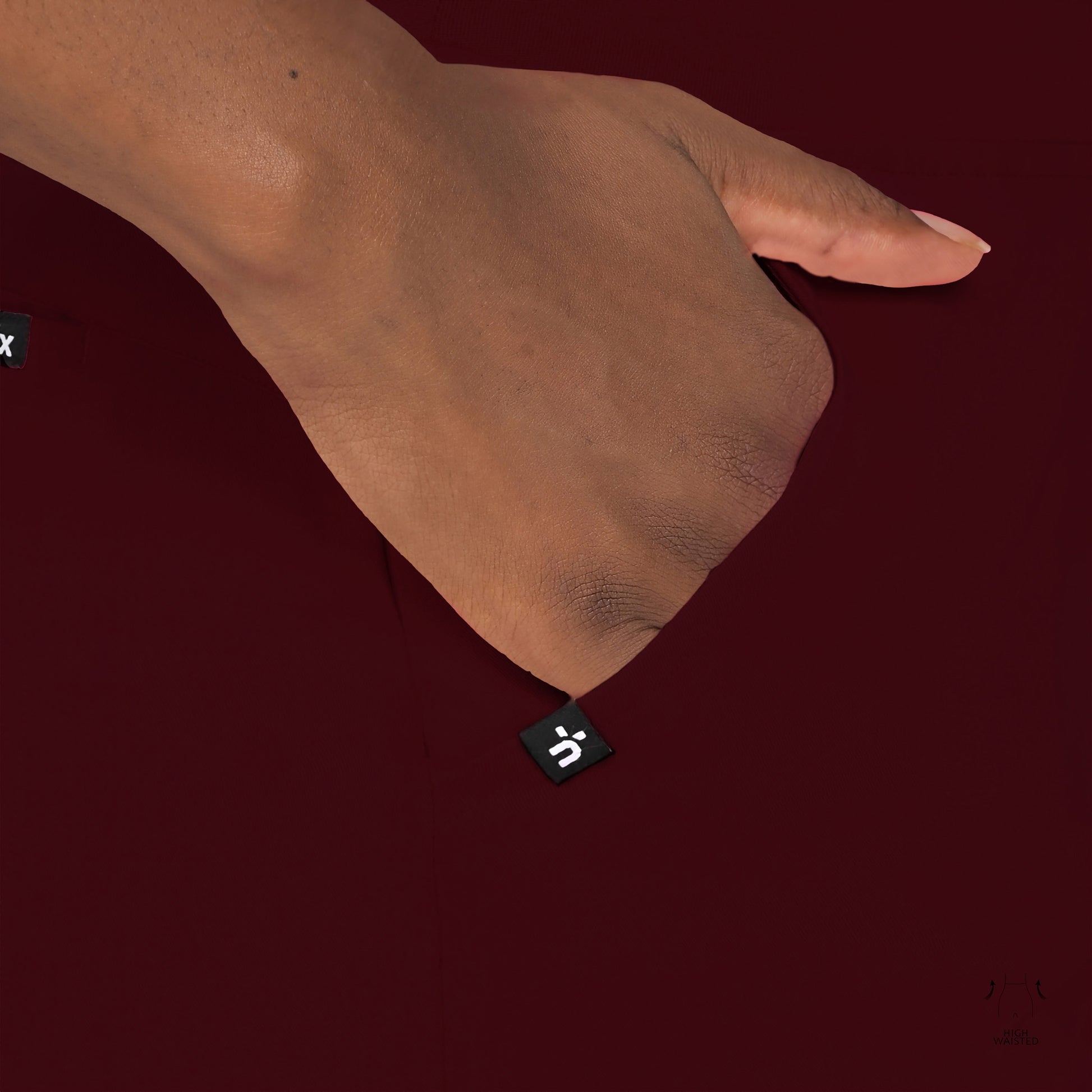 High Waisted Flex Nine-Pocket Jogger Scrub Pant