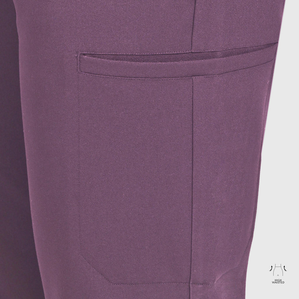 High Waisted Flex Nine-Pocket Jogger Scrub Pant