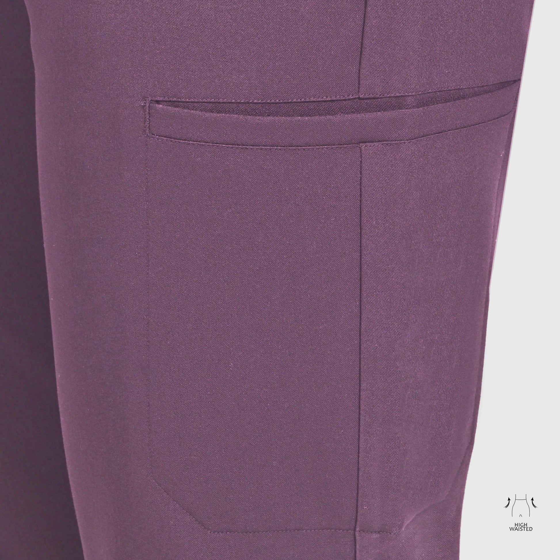 High Waisted Flex Nine-Pocket Jogger Scrub Pant