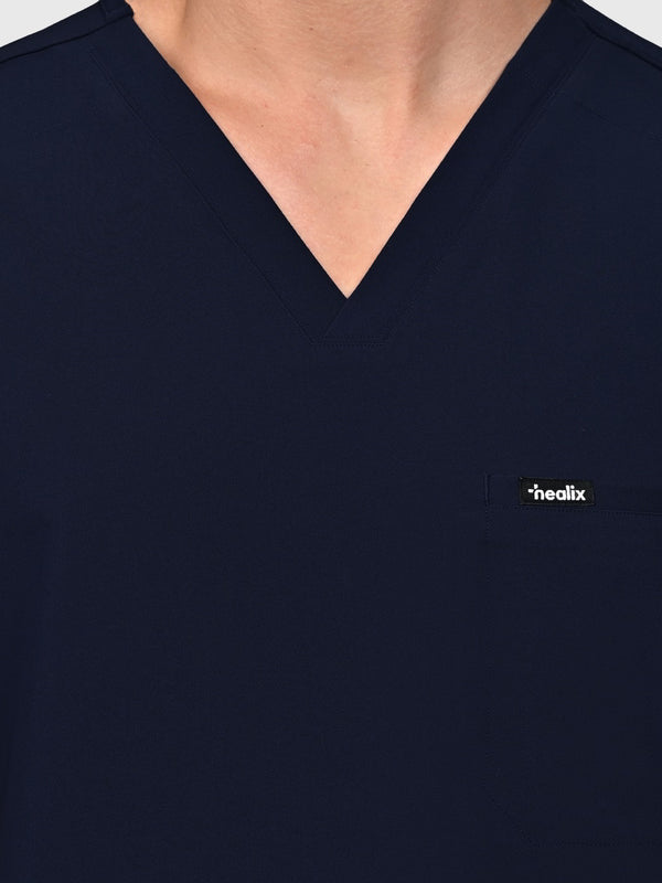 Trio Three-Pocket Scrub Top