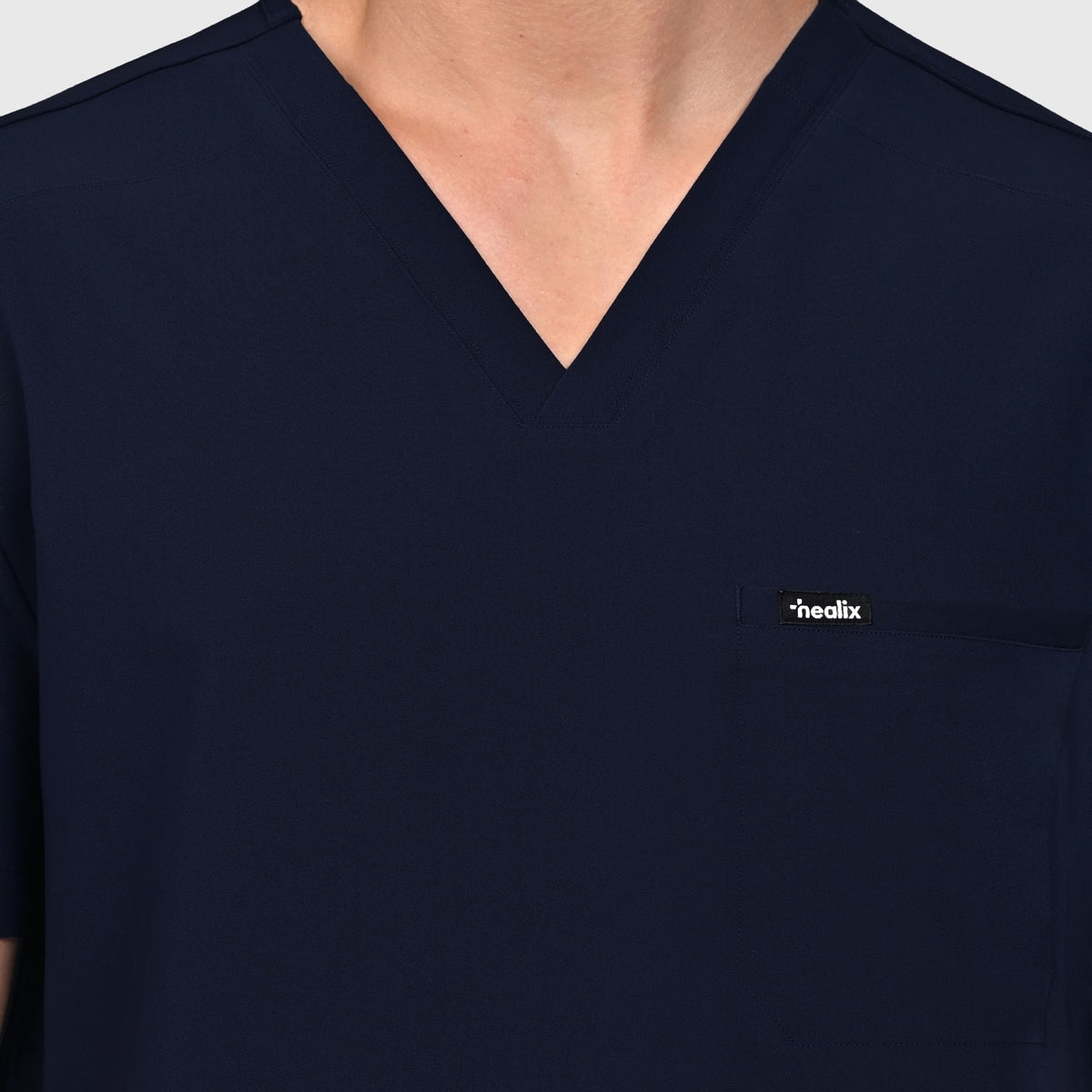 Trio Three-Pocket Scrub Top