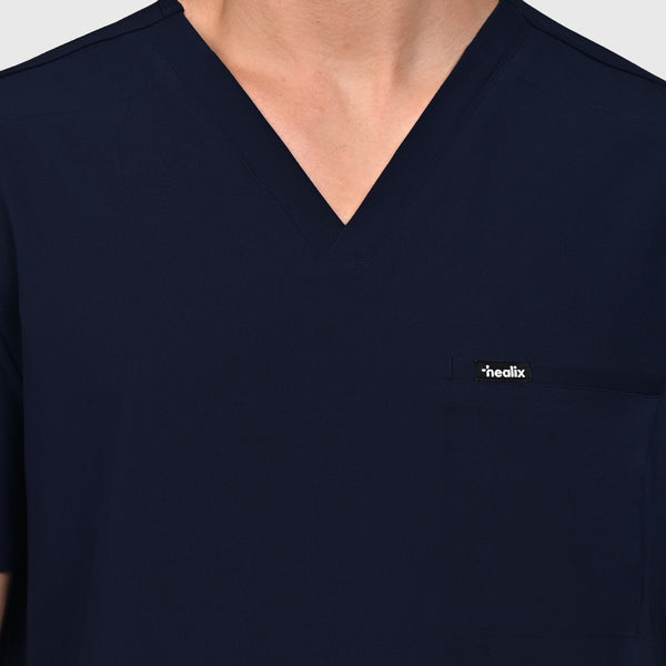 Trio Three-Pocket Scrub Top