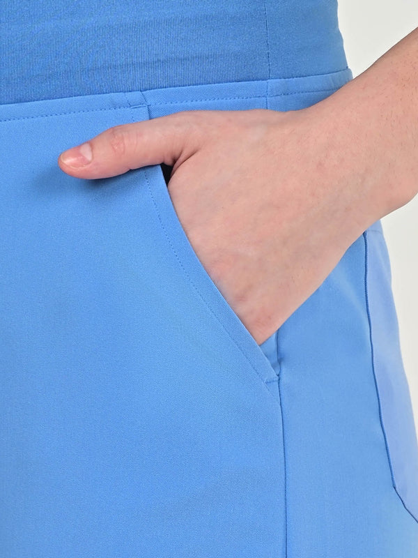 High Waisted Rise Ten-Pocket Cargo Scrub Pant