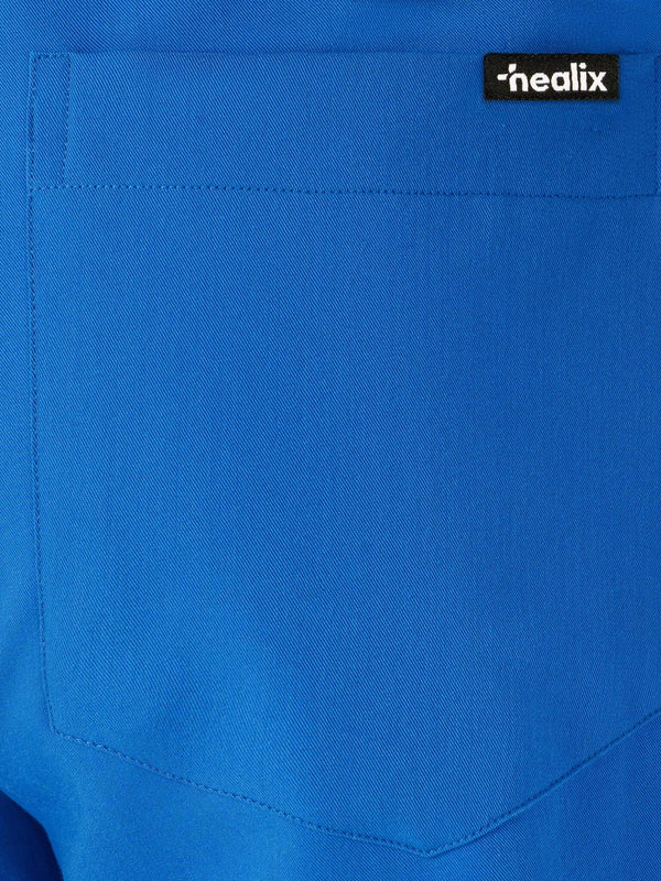 Grid Eight-Pocket Cargo Scrub Pant