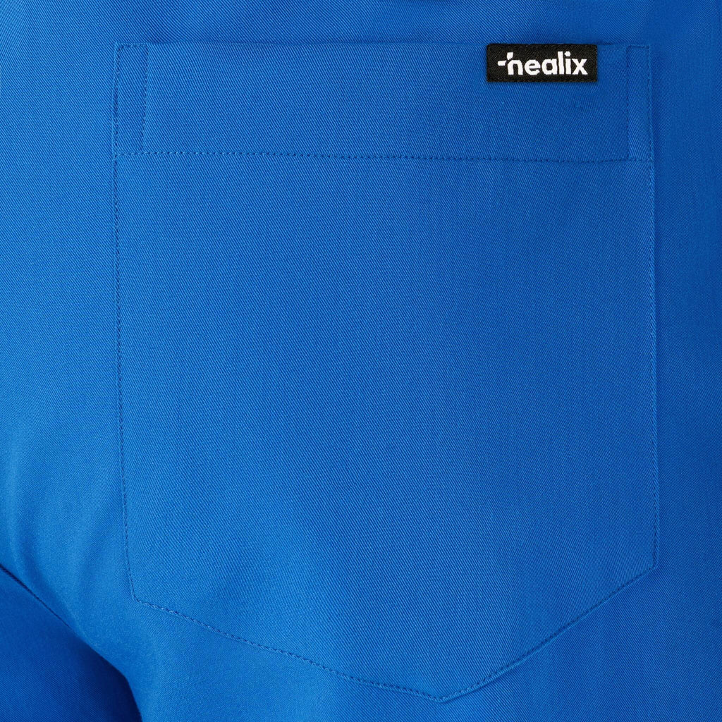Grid Eight-Pocket Cargo Scrub Pant