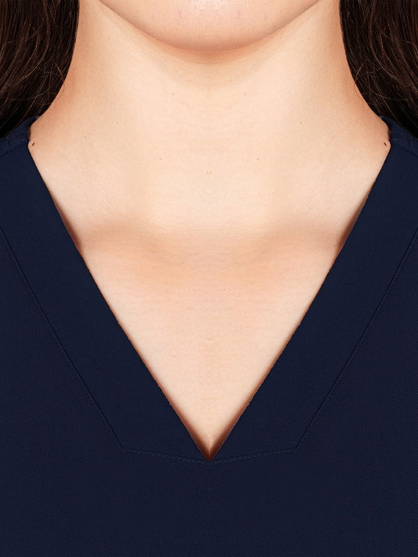 Seam Two-Pocket Scrub Top