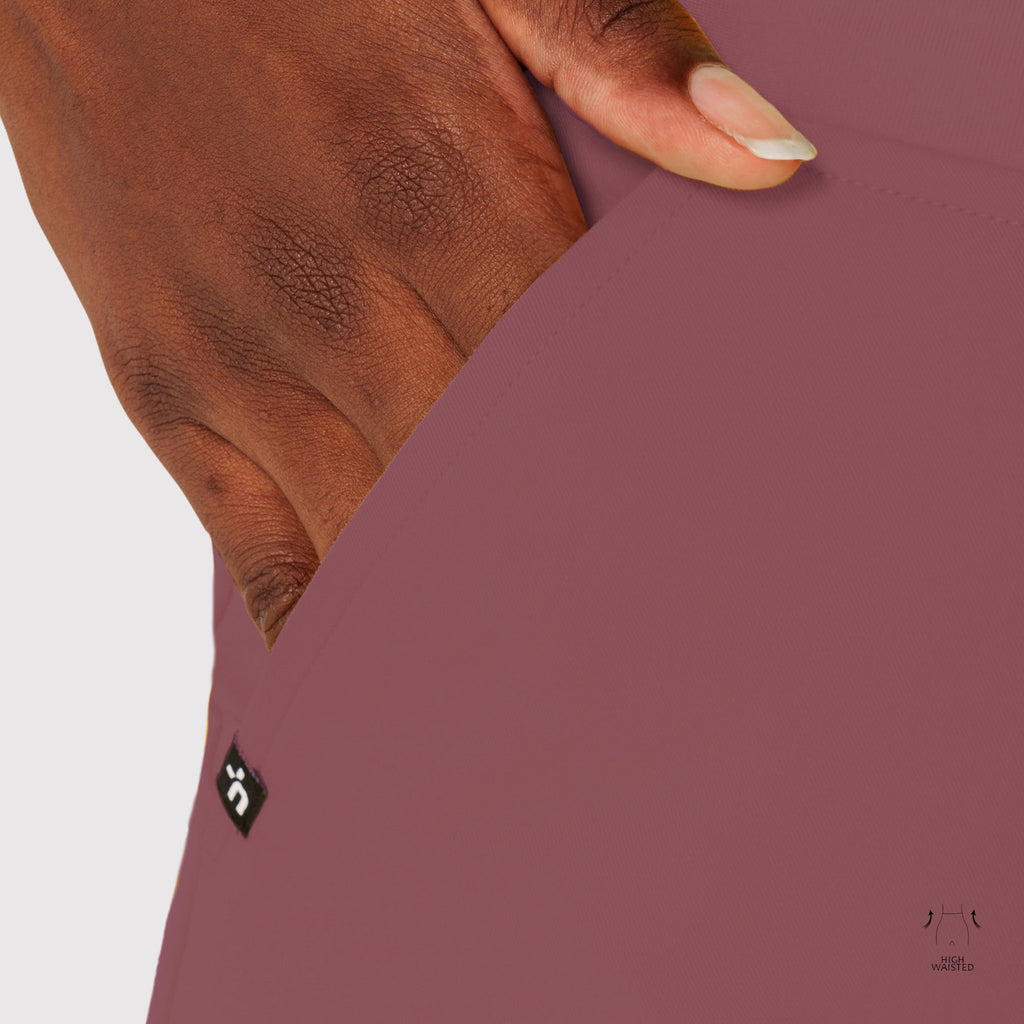 High Waisted Rise Ten-Pocket Cargo Scrub Pant