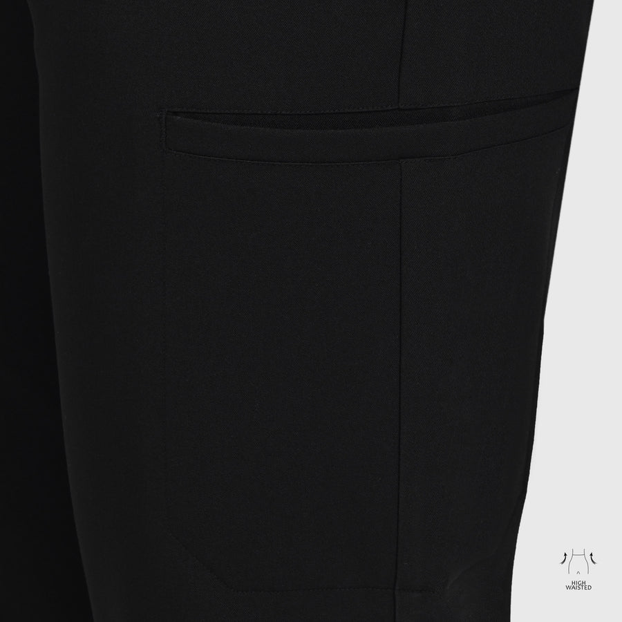 High Waisted Flex Nine-Pocket Jogger Scrub Pant