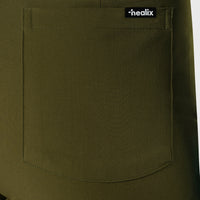 Sleek Eight-Pocket Slim Scrub Pant