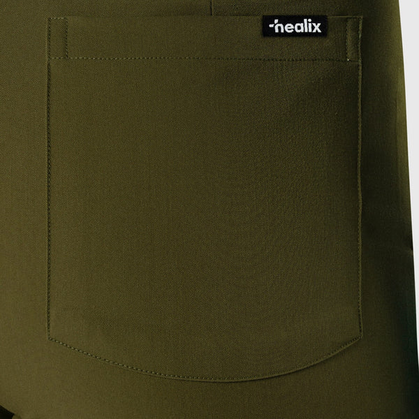Sleek Eight-Pocket Slim Scrub Pant