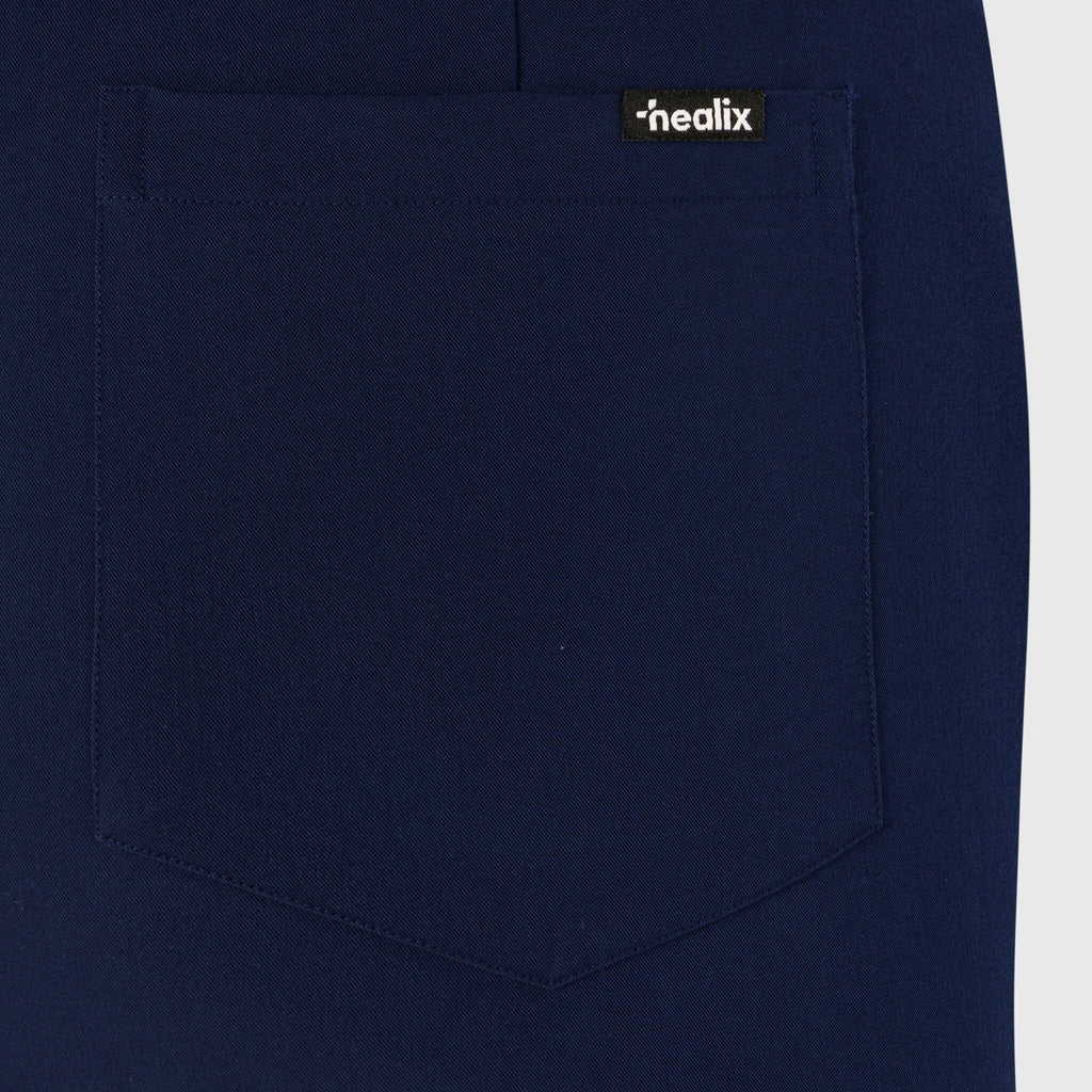 Sleek Eight-Pocket Slim Scrub Pant