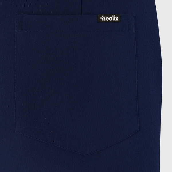 Sleek Eight-Pocket Slim Scrub Pant