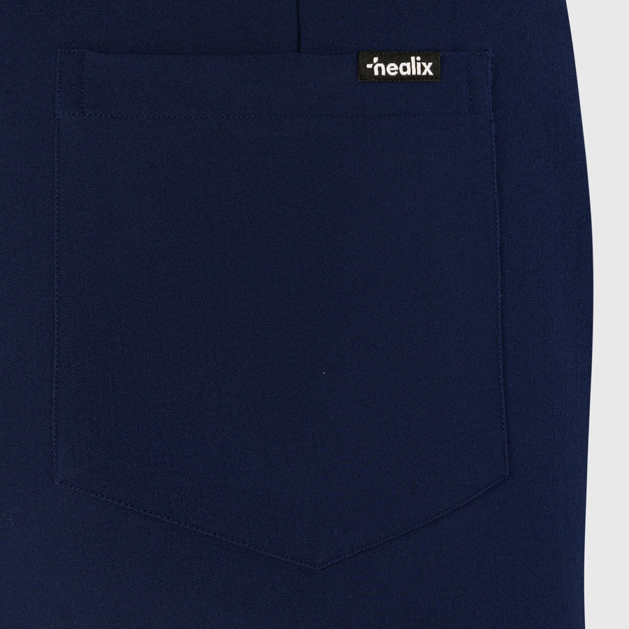 Sleek Eight-Pocket Slim Scrub Pant