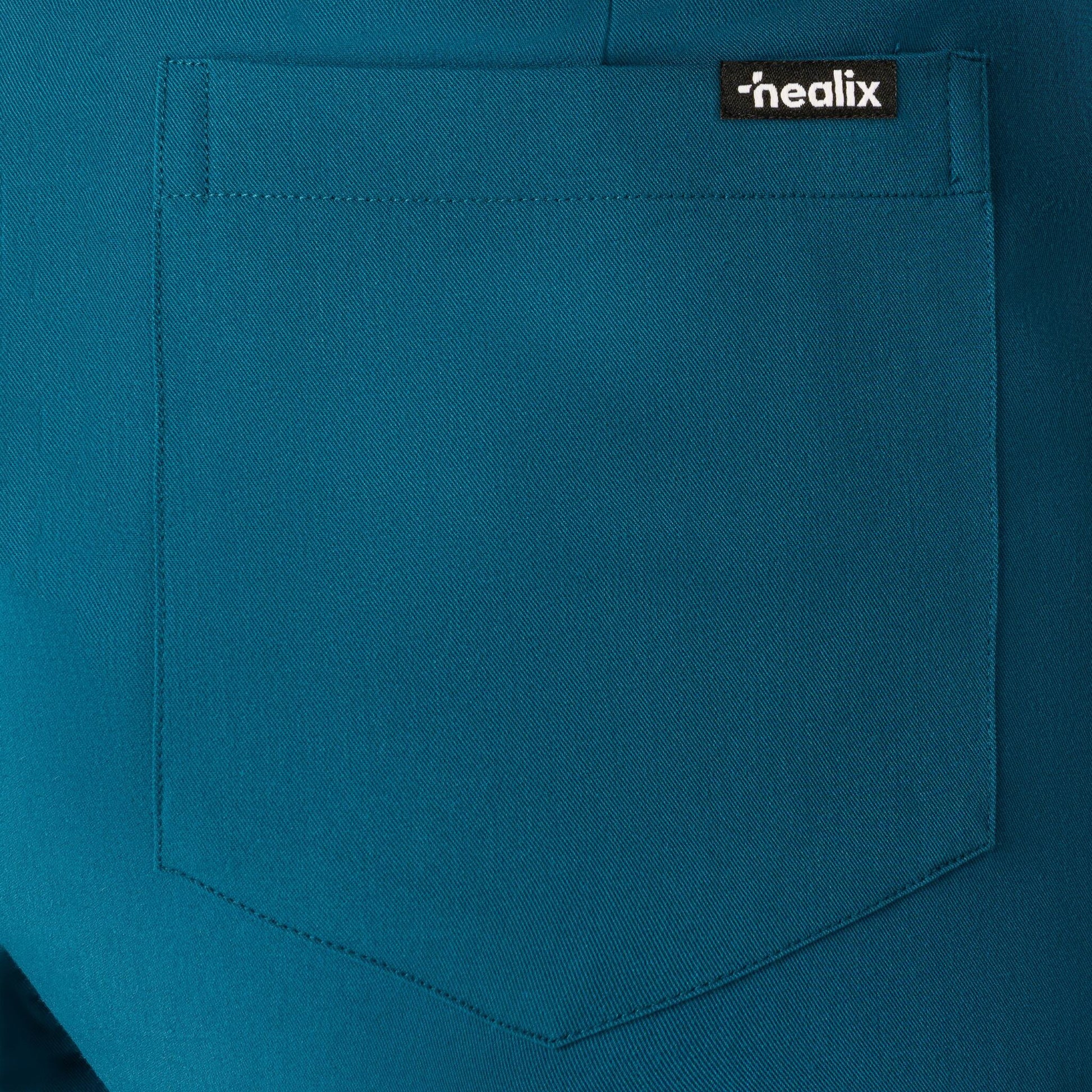 Sleek Eight-Pocket Slim Scrub Pant