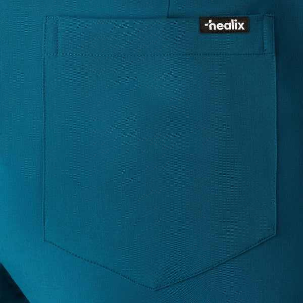 Sleek Eight-Pocket Slim Scrub Pant