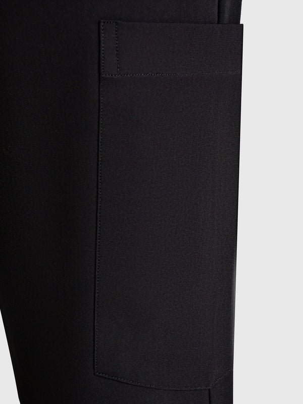 Grid Eight-Pocket Cargo Scrub Pant