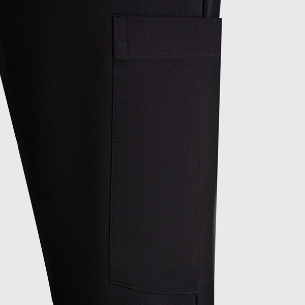 Grid Eight-Pocket Cargo Scrub Pant