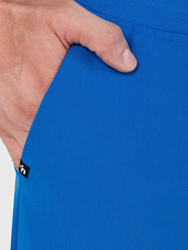 Grid Eight-Pocket Cargo Scrub Pant