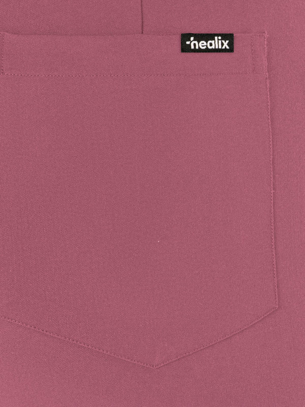 Sleek Eight-Pocket Slim Scrub Pant