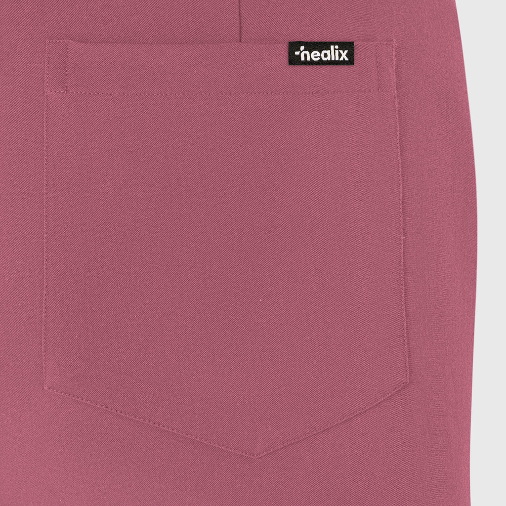 Sleek Eight-Pocket Slim Scrub Pant