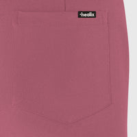 Sleek Eight-Pocket Slim Scrub Pant