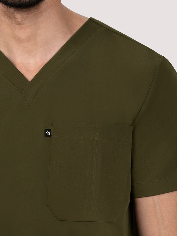 Prime Two-Pocket Scrub Top