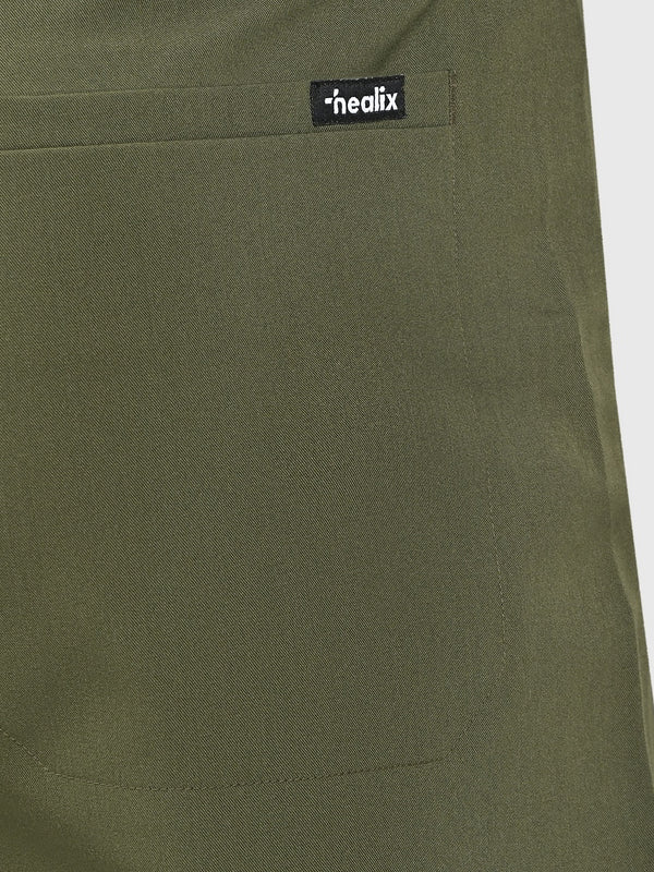 Grid Eight-Pocket Cargo Scrub Pant