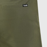 Grid Eight-Pocket Cargo Scrub Pant