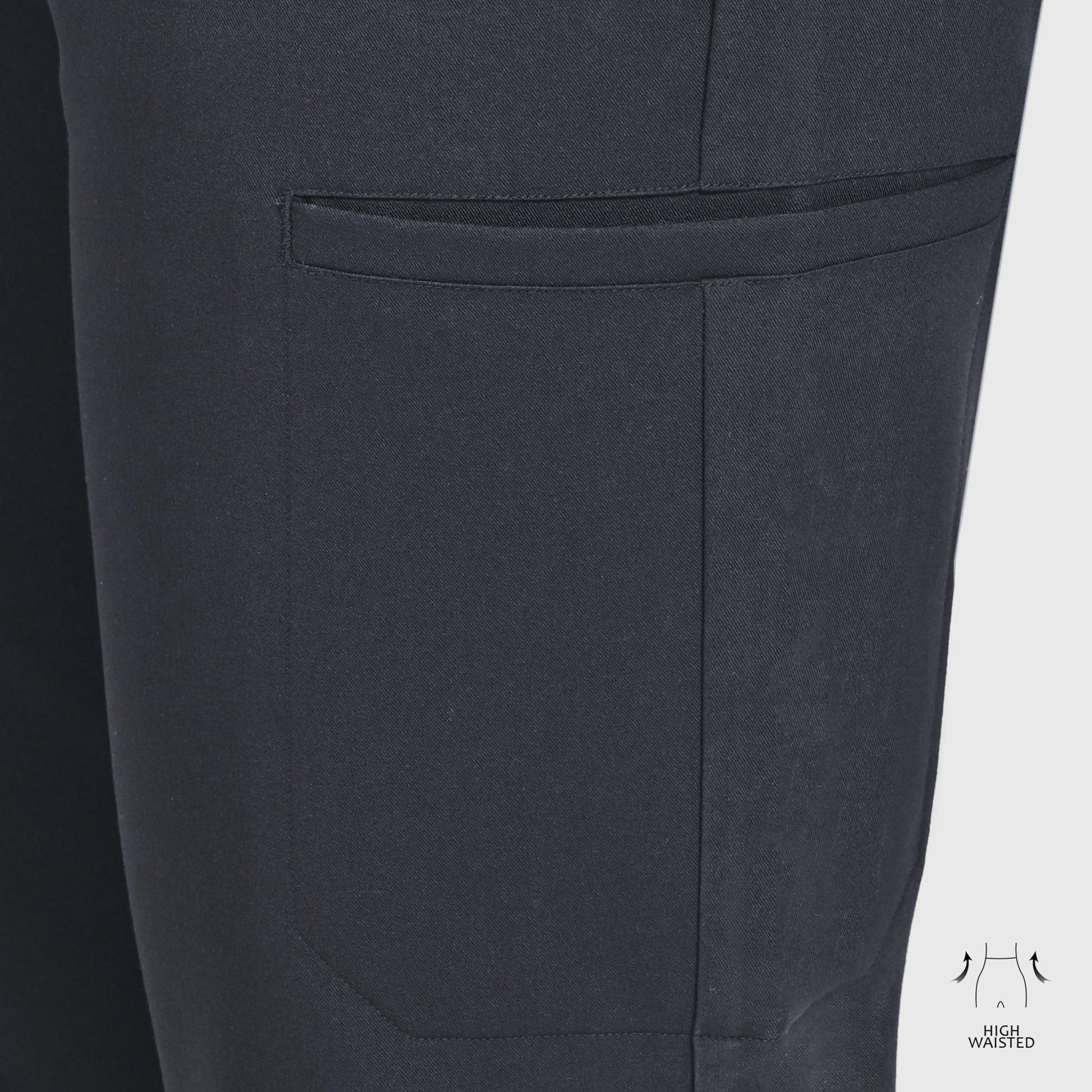 High Waisted Flex Nine-Pocket Jogger Scrub Pant