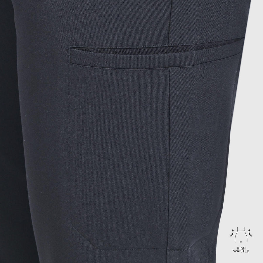 High Waisted Flex Nine-Pocket Jogger Scrub Pant