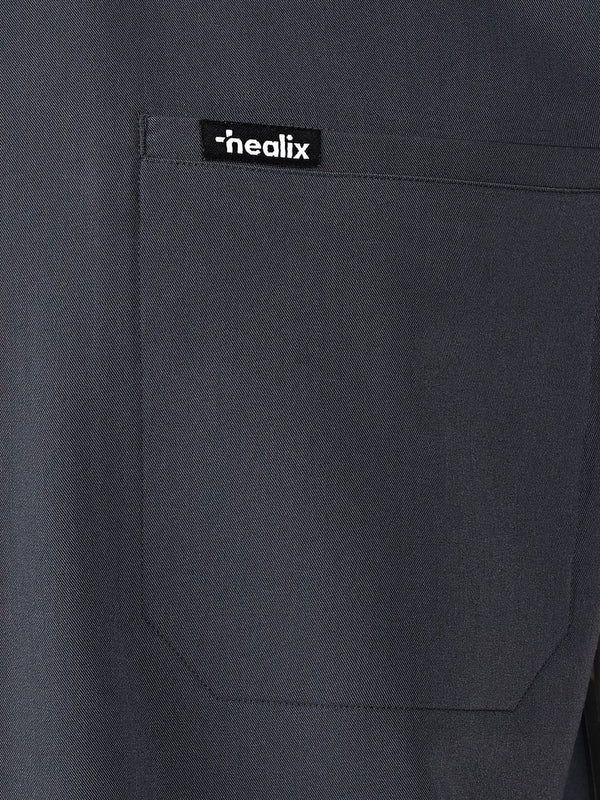 Trio Three-Pocket Scrub Top