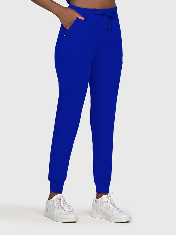 High Waisted Flex Nine-Pocket Jogger Scrub Pant