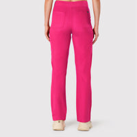 High Waisted Rise Ten-Pocket Cargo Scrub Pant