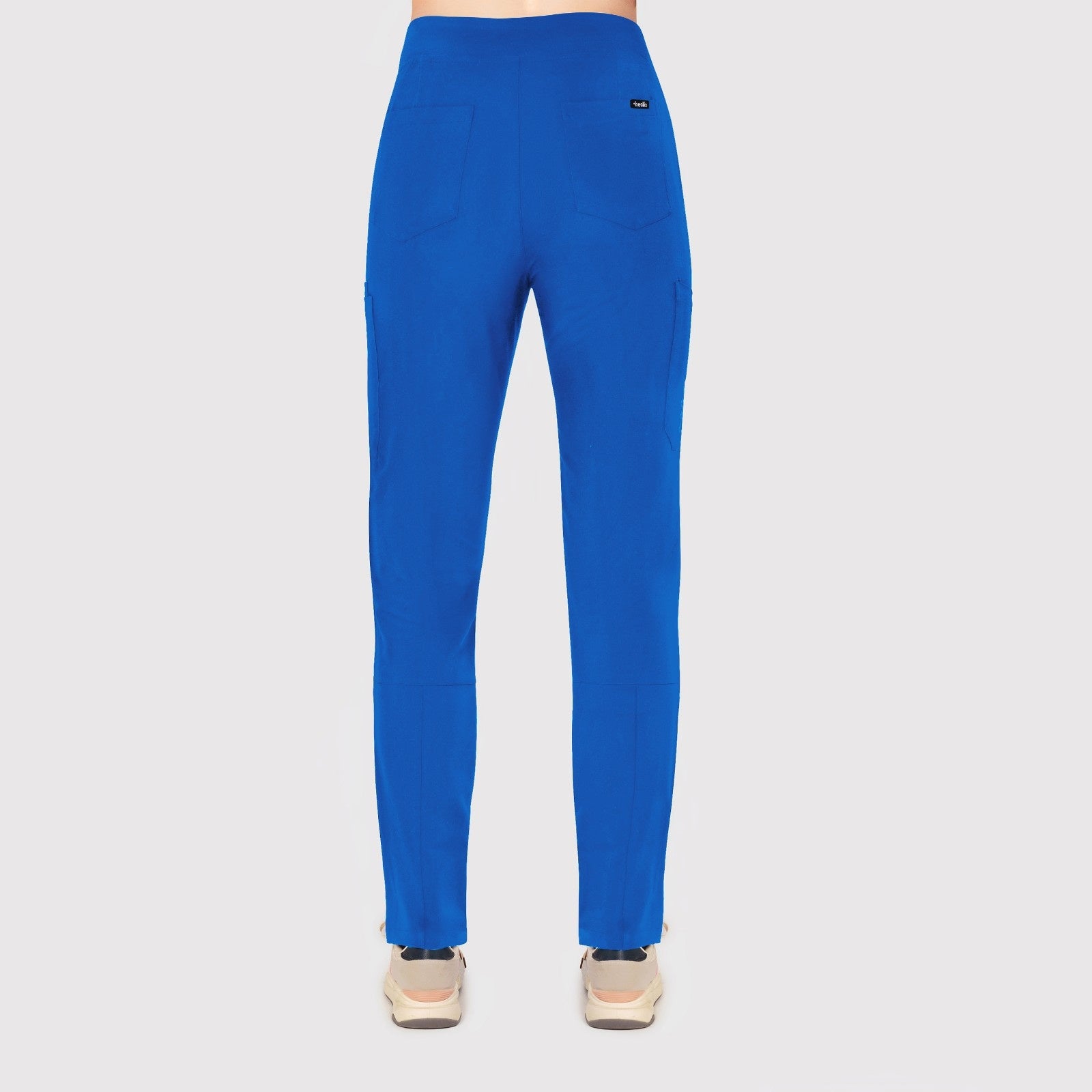 Sleek Eight-Pocket Slim Scrub Pant